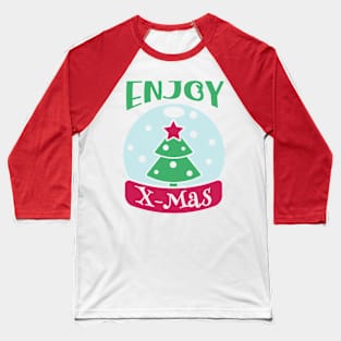 Best Gift for Christmas - Enjoy X-Mas Baseball T-Shirt